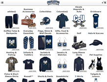 Tablet Screenshot of csusportsgear.com